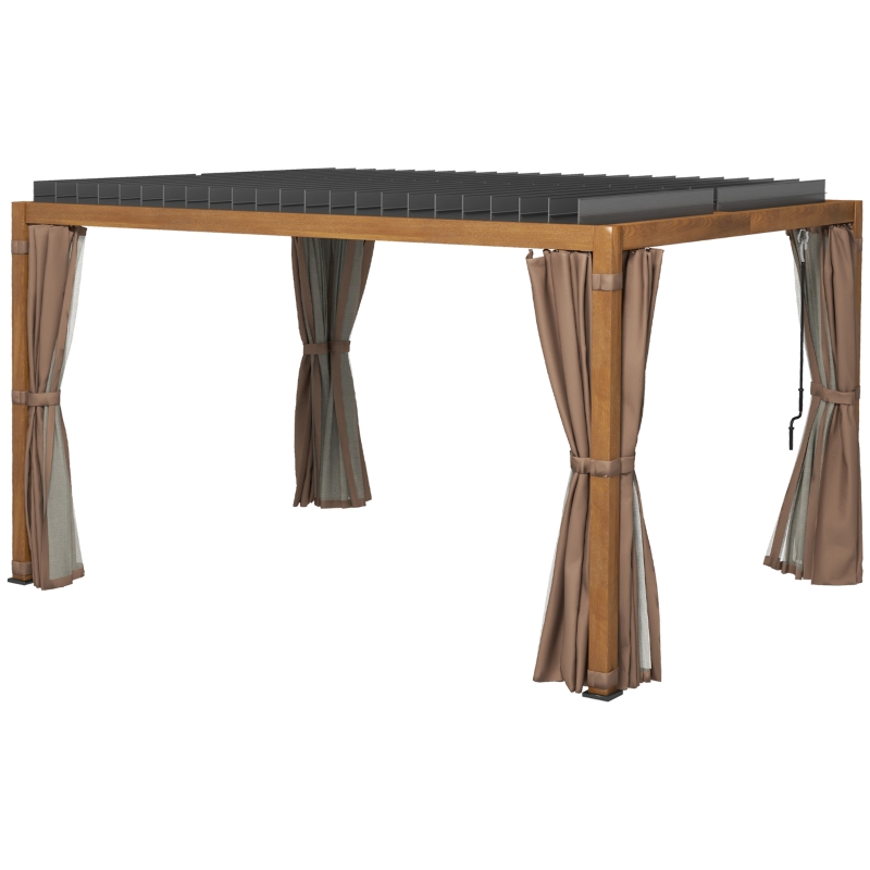 【Adul】PATIO Siavonce Outdoor Sectional with Gray Cushions and Aluminum