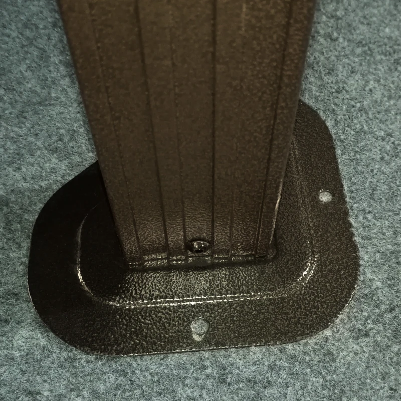 Outsunny 10' x 10' Hardtop Gazebo Canopy, Permanent Pavilion with Hook, Curtains, Aluminum Frame for Patio, Garden, Dark Brown