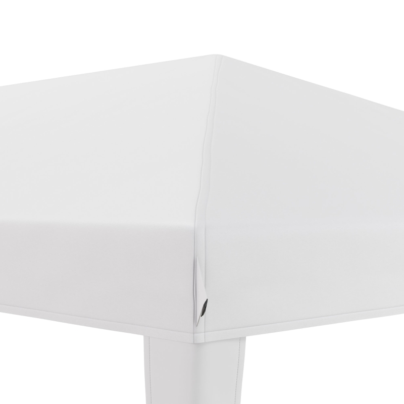 Outsunny 10' x 19.2' Outdoor Gazebo Pop Up Canopy Party Tent with Carrying Bag, White