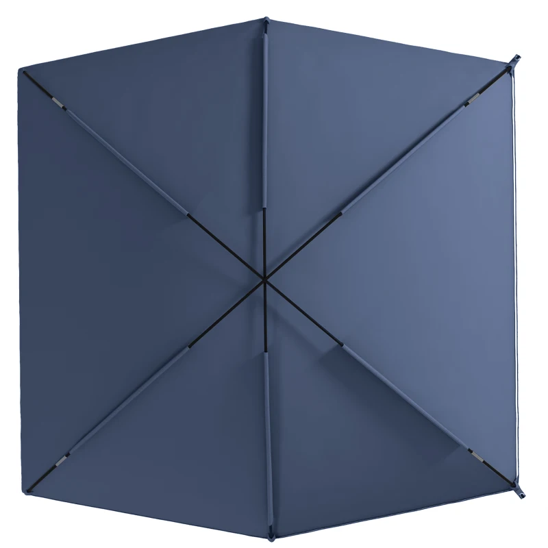 Outsunny SUV Awning Tailgate Tent, Portable Rooftop Car Awning, for Truck, RV, Van, Trailer and Overlanding Camping