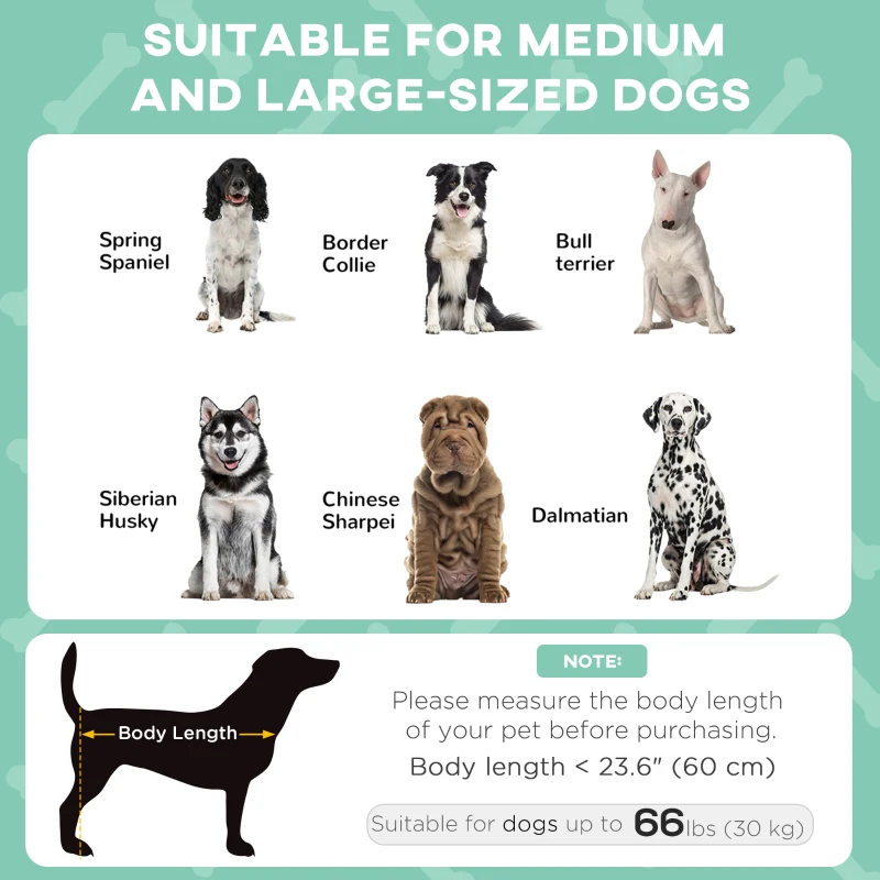 PawHut Raised Dog Bed Cooling Dog Cot w/ Canopy Washable Breathable Mesh, for Medium and Large Dogs, Light Grey