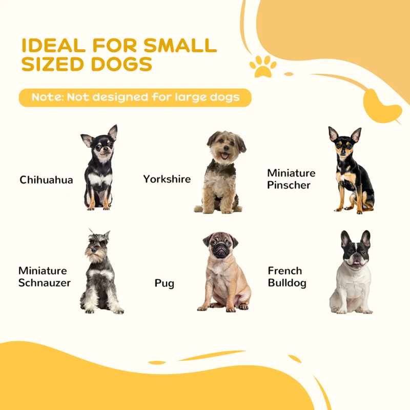 PawHut 24"H Foldable Dog Gate, 3 Panels Freestanding Pet Gate Barriers Indoor with Support Feet, Puppy Fence for Small Dogs, White