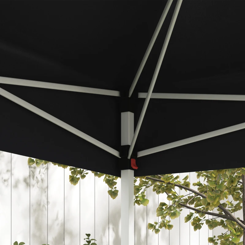 Outsunny 13' x 13' Pop Up Canopy Tent with Height Adjustable, Carry Bag for Outdoor, Garden, Patio, Gray