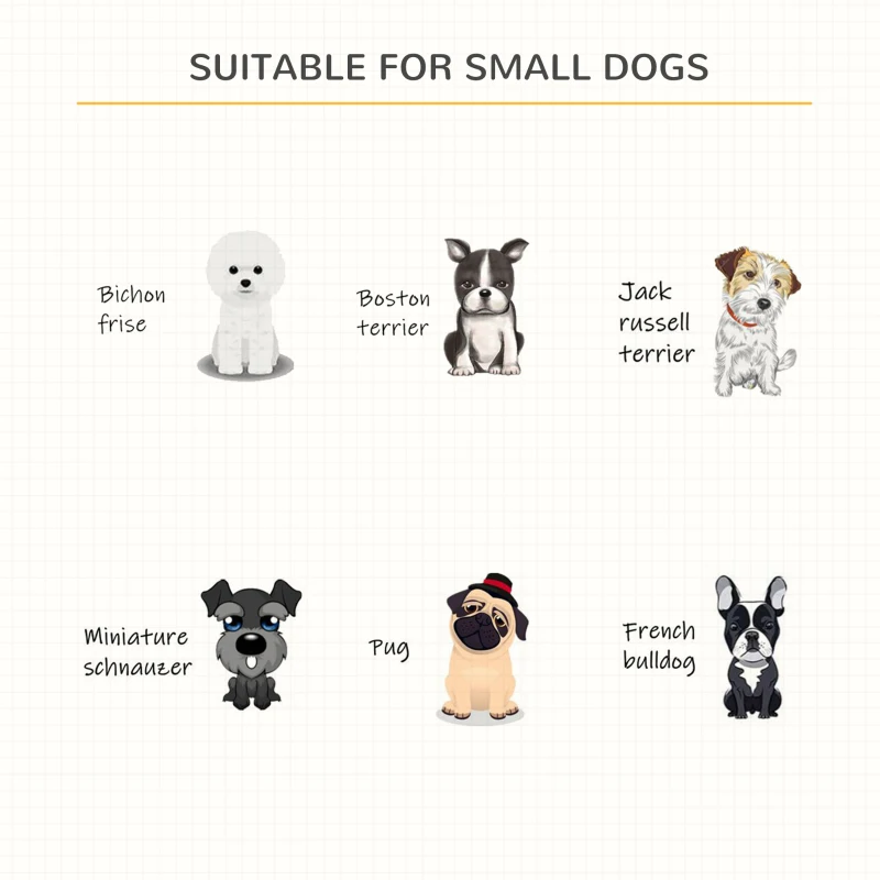 PawHut Dog Crate, Furniture Style Pet Cage Kennel, End Table, Decorative Dog House, with Soft Cushion, Wooden Top, Door, for Small Dogs, Indoor Use, Grey