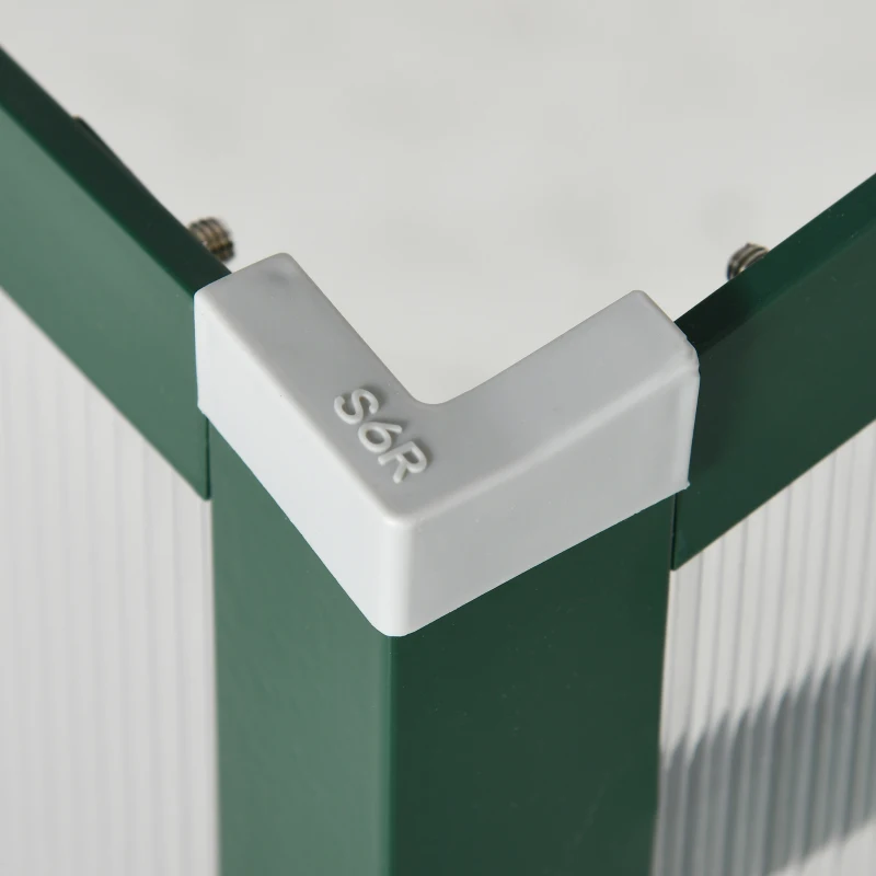 Outsunny 52" Aluminum Framed Polycarbonate Cold Frame Greenhouse / Raised Bed Cover