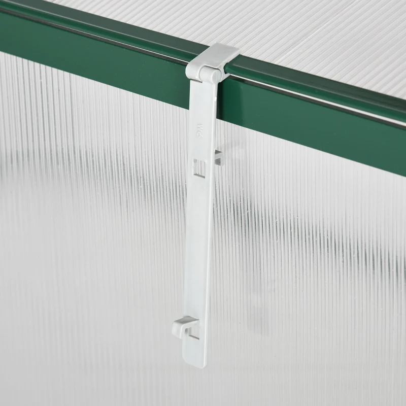 Outsunny 52" Aluminum Framed Polycarbonate Cold Frame Greenhouse / Raised Bed Cover