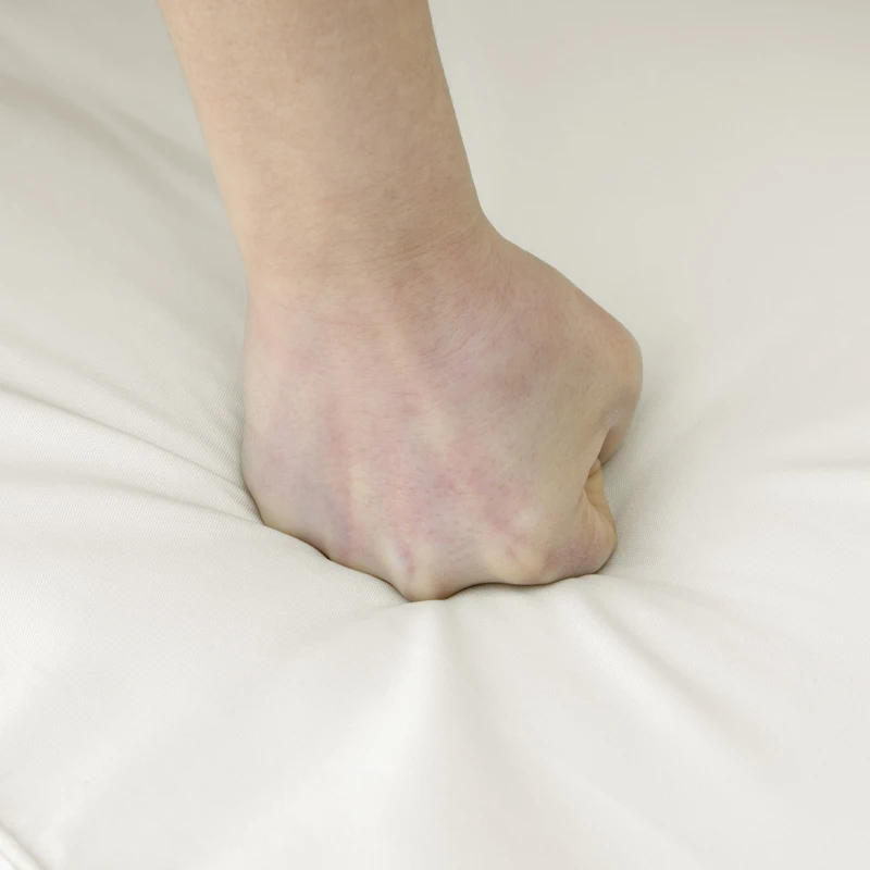 Outsunny Outdoor PE Rattan Wicker Recliner Rocker Chair w/ Soft Cushion for Garden