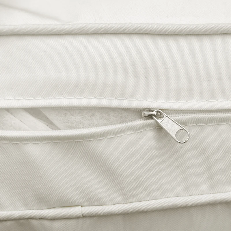 Outsunny Outdoor PE Rattan Wicker Recliner Rocker Chair w/ Soft Cushion for Garden