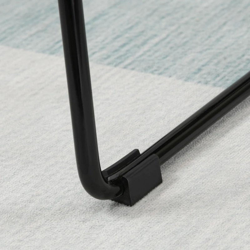 HOMCOM Modern Bar Stools, Metal Wire Bar Height Barstools, 30" Seat Height Bar Chairs for Kitchen with Back and Footrest, Set of 2, Black