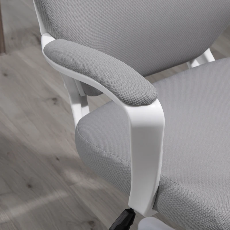 Vinsetto Office Chair High Back Computer Desk Chair 360° Swivel Task Chair with Lumbar Back Support, Padded Armrests, Adjustable Height