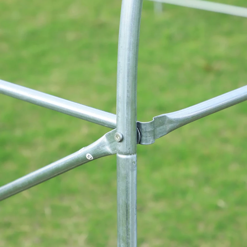 Outsunny 20' x 10' x 7' Tunnel Greenhouse Large Walk-In Warm House, Roll Up Door