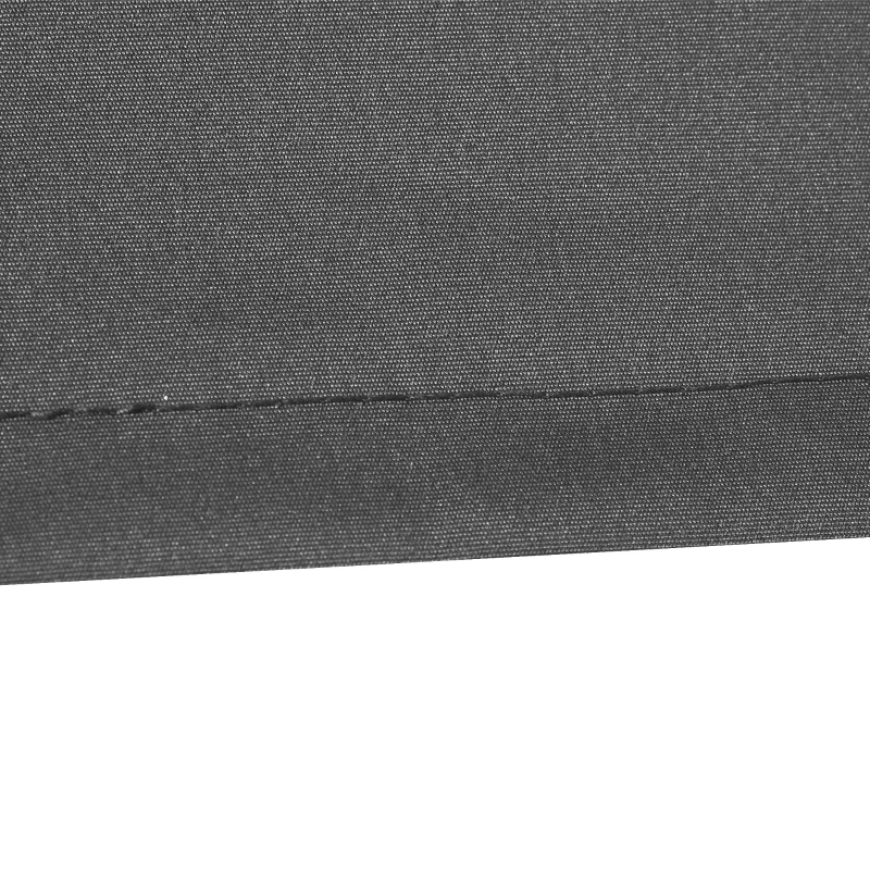 Outsunny 10' x 8' Retractable Awning Fabric Replacement Outdoor Sunshade Canopy Awning Cover, UV Protection, Grey