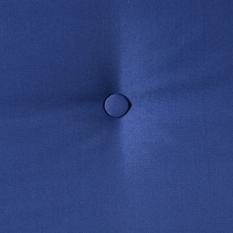 Outsunny Outdoor Rattan Recliner Chair, Wicker Reclining Chair with Cushions, Footrest, Armrests for Balcony, Porch, Dark Blue