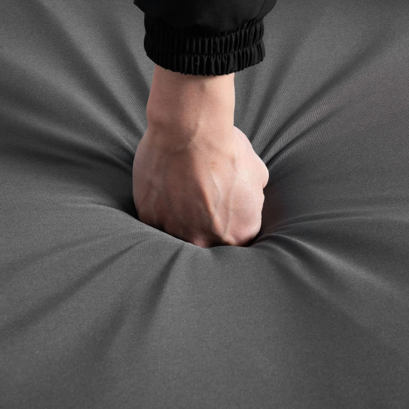 Outsunny 4 Piece Adjustable Canopy Outdoor Rattan Sofa Set Patio Furniture Wicker Sets with Height Adjustable Coffee Table & Cushions