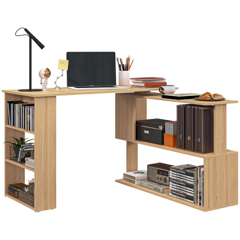 L Shaped Corner Computer Desk Workstation Amazon.com: HOMCOM L Shaped