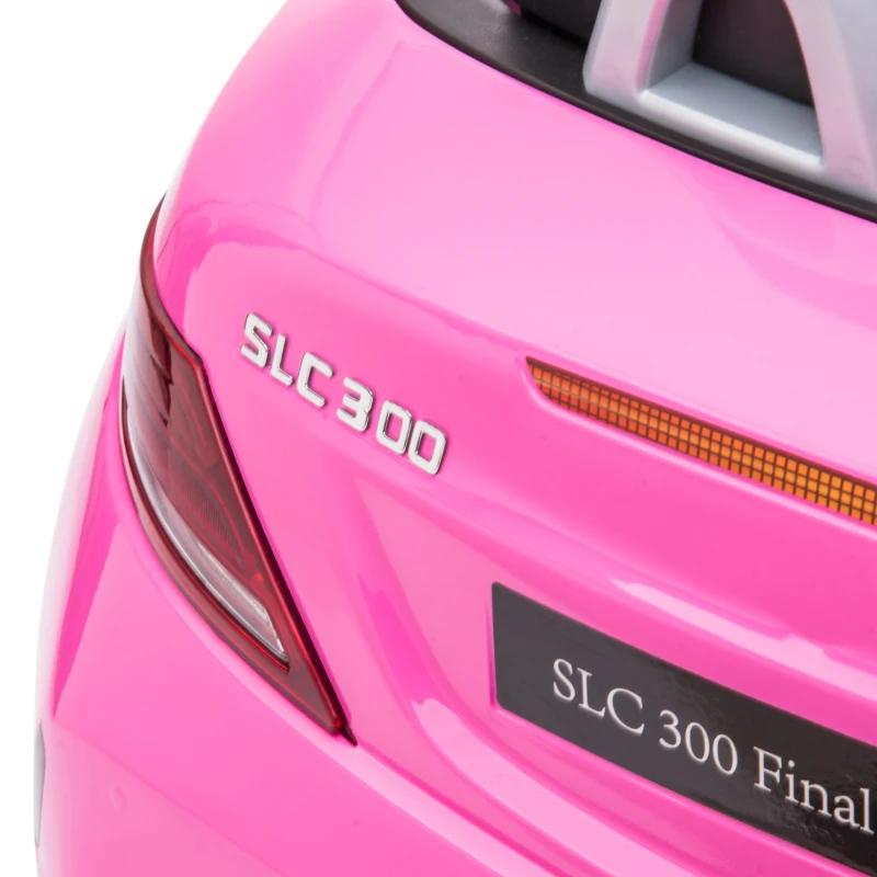 Aosom 12V Kids Electric Ride-On Car with Remote Control, Pink - Stylish, Safe Driving Experience for Children 3-6 Years
