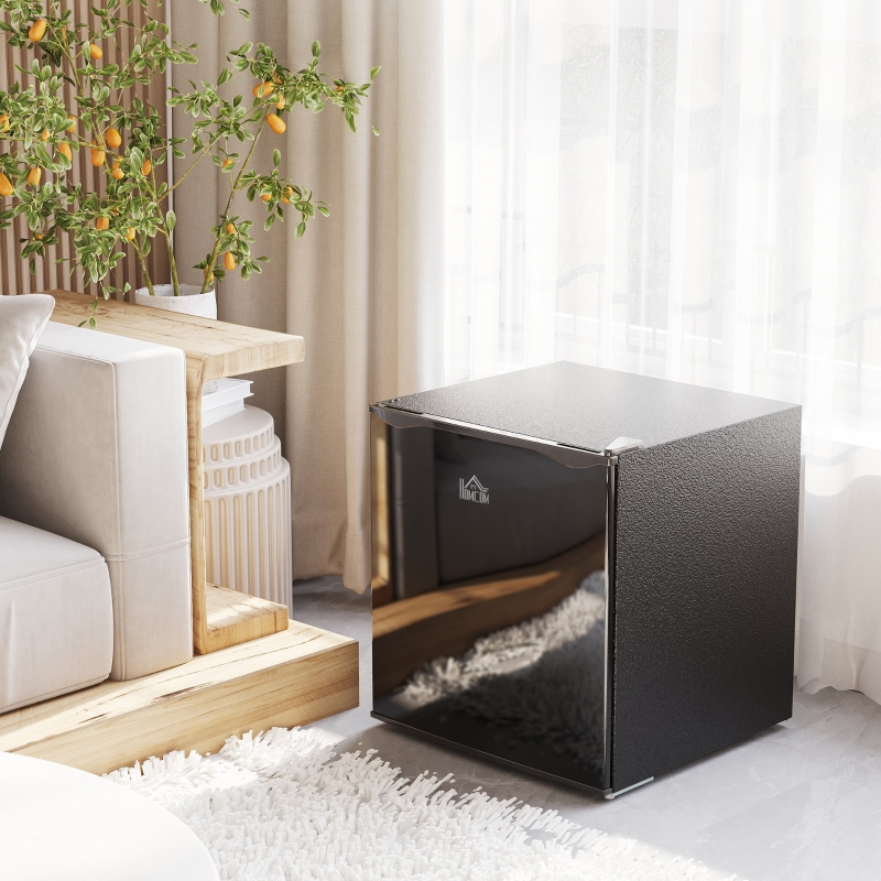 HOMCOM Mini Freezer with Reversible Door, Adjustable Temperature