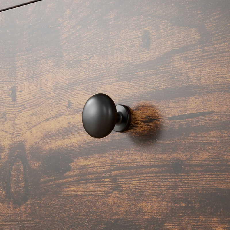 HOMCOM 3 Drawer File Cabinet on Wheels Mobile Home Office Storage Cabinet with Top Tray Under Desk Printer Stand, Brown