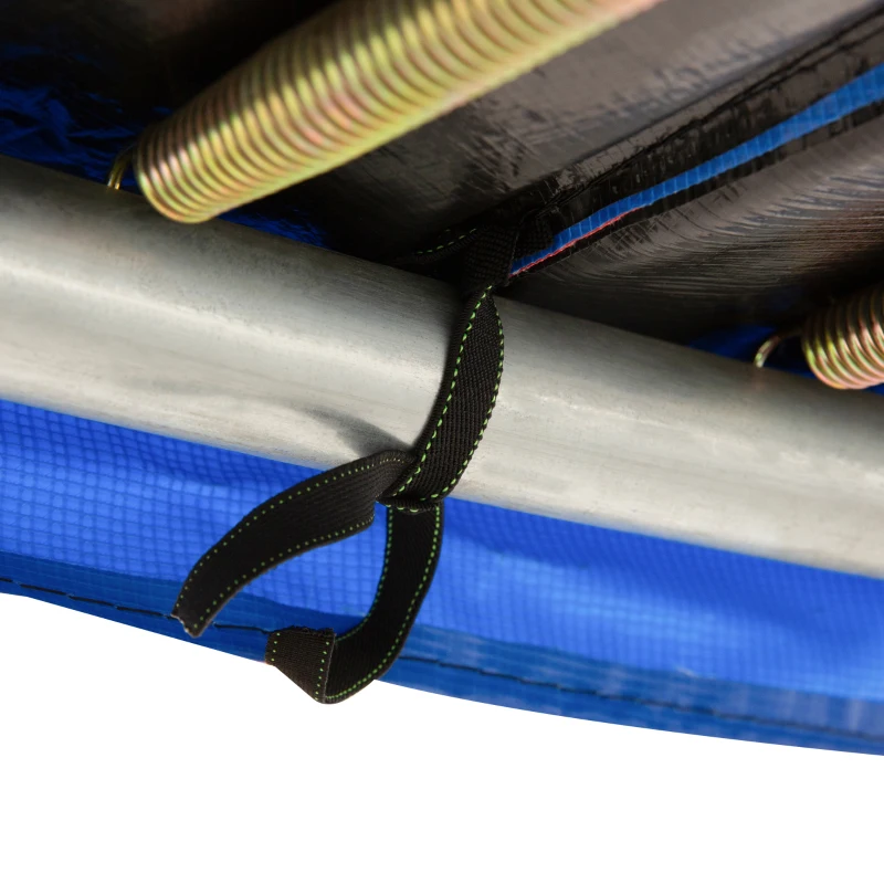 HOMCOM 12ft Trampoline Spring Cover, Plastic Trampoline Replacement Pad Gym Bounce Jump Cover EPE Foam Safety Guard Padding Outdoor, Colorful