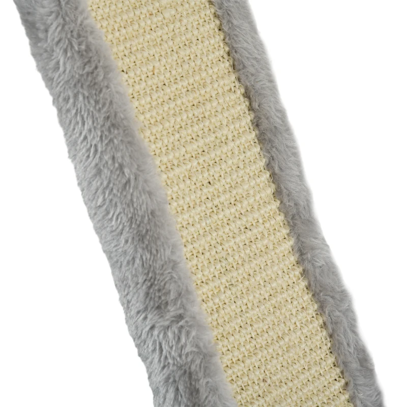 PawHut 3PCs Cat Shelves with Hammock, Scratching Posts, Platforms, Grey