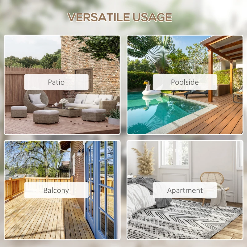 Outsunny 2-Piece Folding Chair Set for Relaxing on Patio Balcony Garden, Comfortable Outdoor Furniture with Armrests, Dark Grey