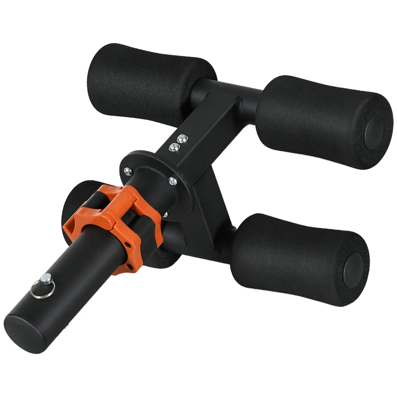 Soozier Tibialis Trainer Tib Bar for Strengthening Calves Shins Ankles, Fits 2" Weight Plates