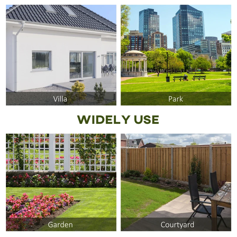 Outsunny Wooden Garden Bench for Outdoor, 2-person Patio Bench, Loveseat Furniture for Lawn, Deck, Yard, Porch and Entryway, Blue