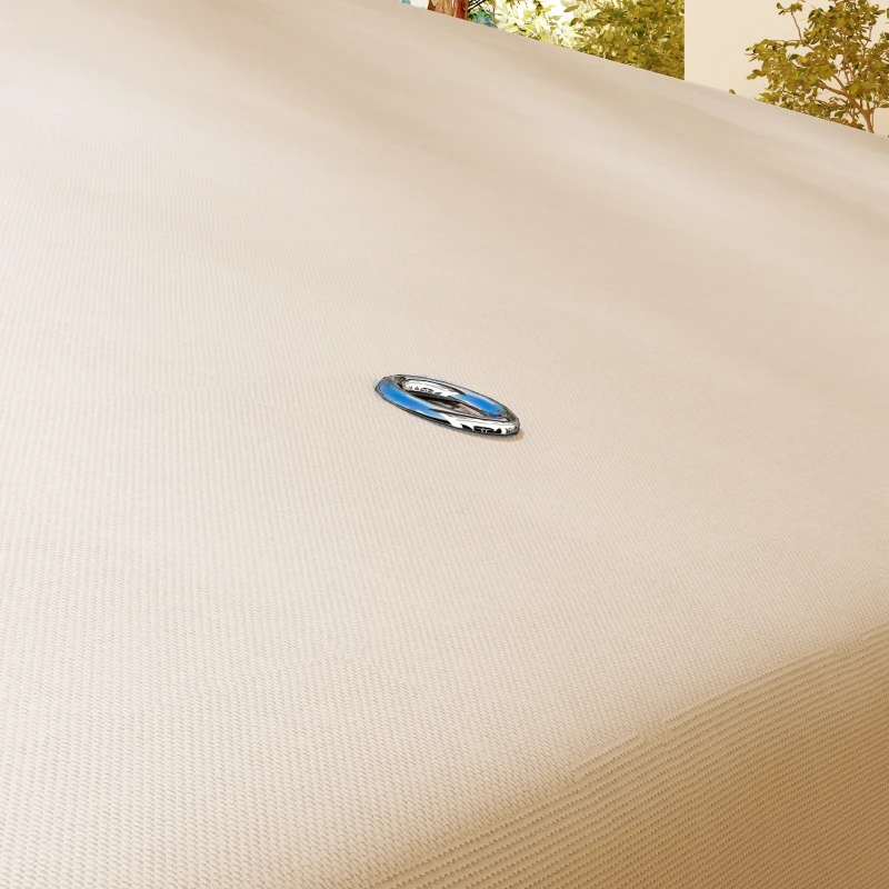 Outsunny Model 84C-101 or 84C-144 13' x 10' Gazebo Replacement Canopy, Gazebo Top with Double Vented Roof (TOP ONLY), White