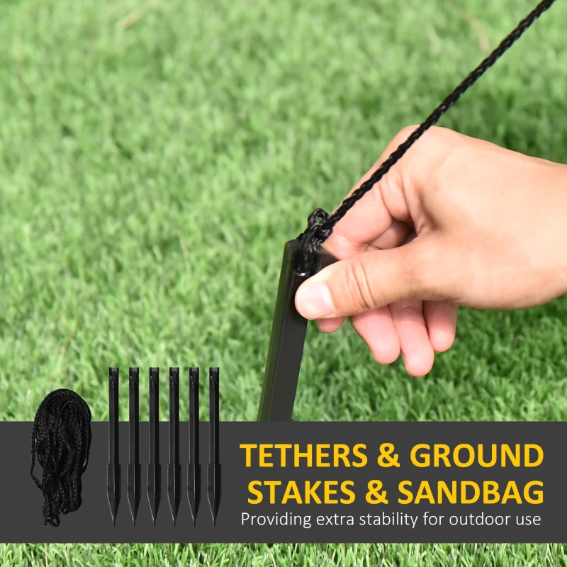 Outsunny 8ft Inflatable Christmas Snowman with Crystal Ball Body and Black Hat, Blow-Up Outdoor LED Yard Display for Lawn Garden Party