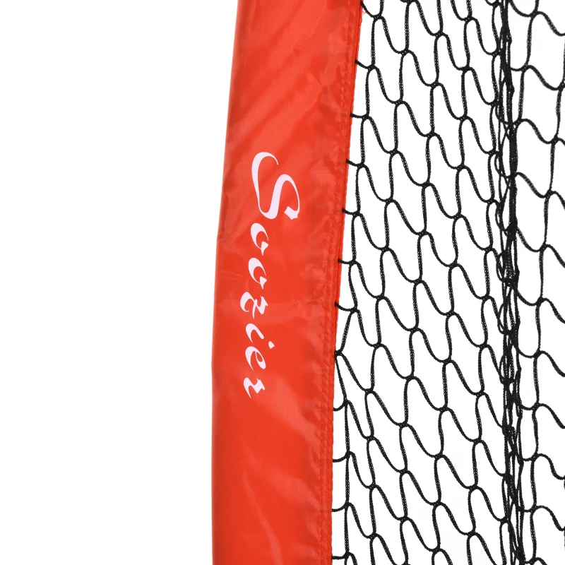 Soozier 6' x 6' Baseball Net for Hitting Pitching Practice with Carry Bag, Red