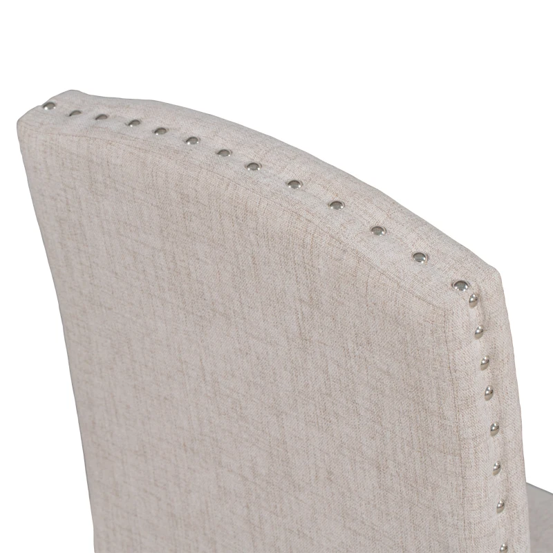 Modern 6-Piece Dining Table Set with 4 Upholstered Chairs and Bench, Marbled Veneers Tabletop, V-Shaped Legs, 60''L x 36''W x 30''H, White