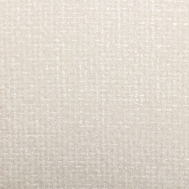 Mid Century Modern barrel accent chair, Ergonomic Armrest, Comfortable Backrest, Soft Seat, Durable Woven Velvet Fabric, 33.1"L x 29.9"W x 32.3"H, 330 lbs Capacity, Ivory