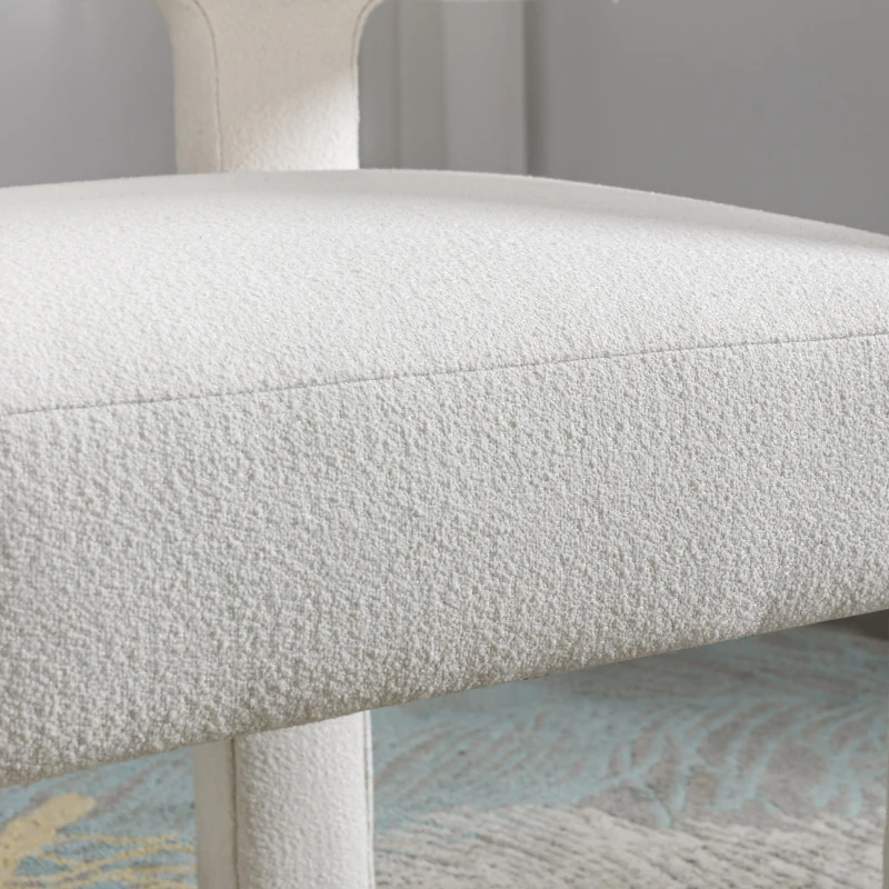 Contemporary Fabric Upholstered Accent Chair with Solid Wood Frame, Comfortable Seating, and 330 lbs Weight Capacity, 24.8" x 20.9" x 30.1", Beige