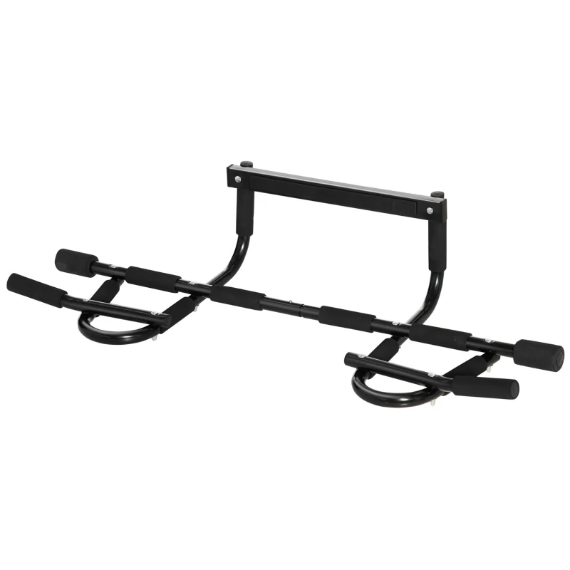 Soozier Doorway Pull Up Bar, Multifunctional Chin Up Bar, Door Exercise Equipment for Home Gym