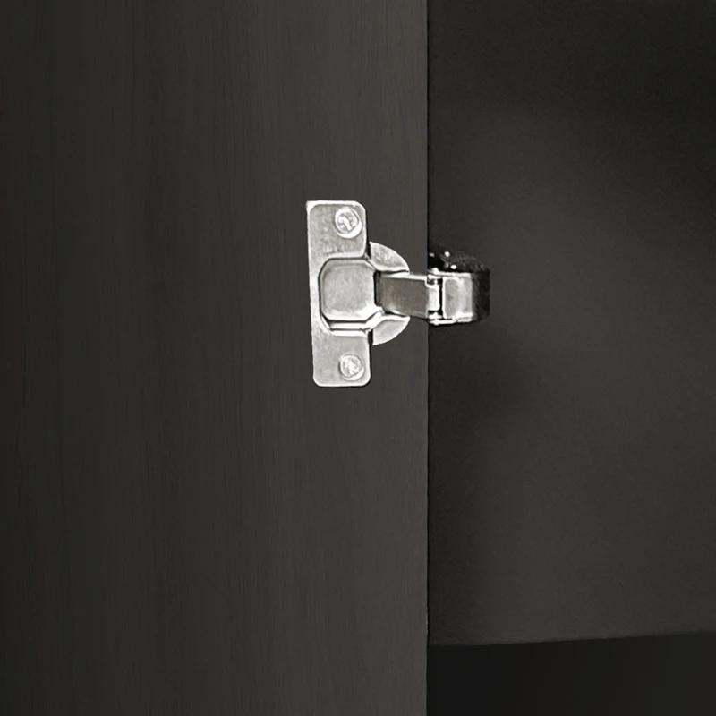 Modern Curved Sideboard, 47.2-Inch Decorative Storage Cabinet with 4 Doors and Adjustable Shelves for Living Room, Kitchen, Bedroom, Hallway, 47.24" x 15.75" x 32.28", Champagne