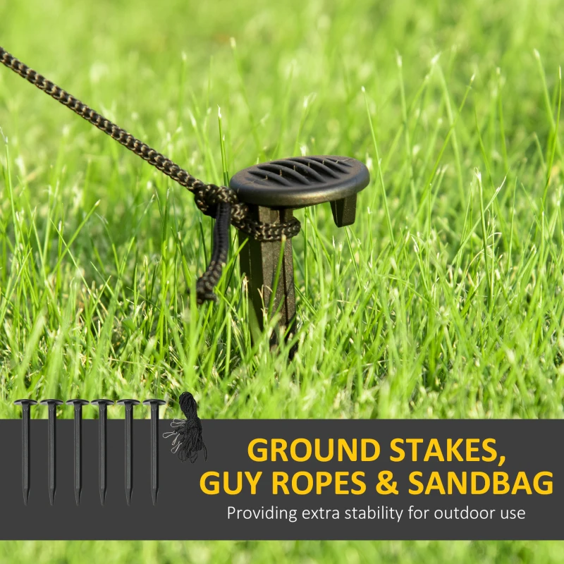 Outsunny 5 FT Christmas Inflatable Snowman Family, Xmas Blow Up Snowman Family with LED Lights for Indoor, Outdoor, Lawn, Party