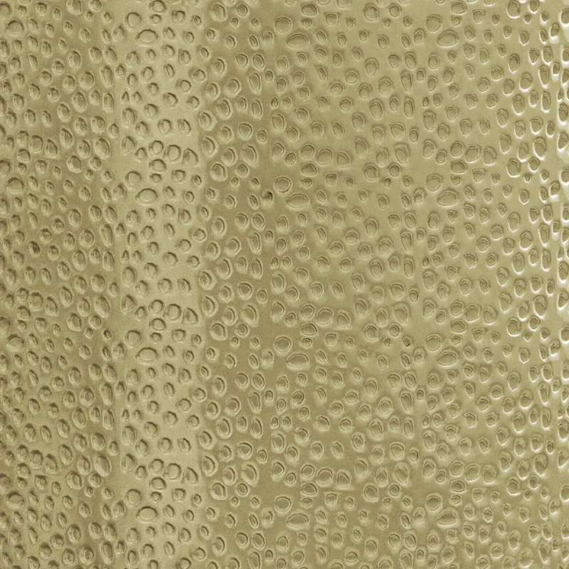 Hammered Metal Side Table Set of 2, Modern Iron Frame, No Assembly Required, 16" x 16" x 22.25", Gold