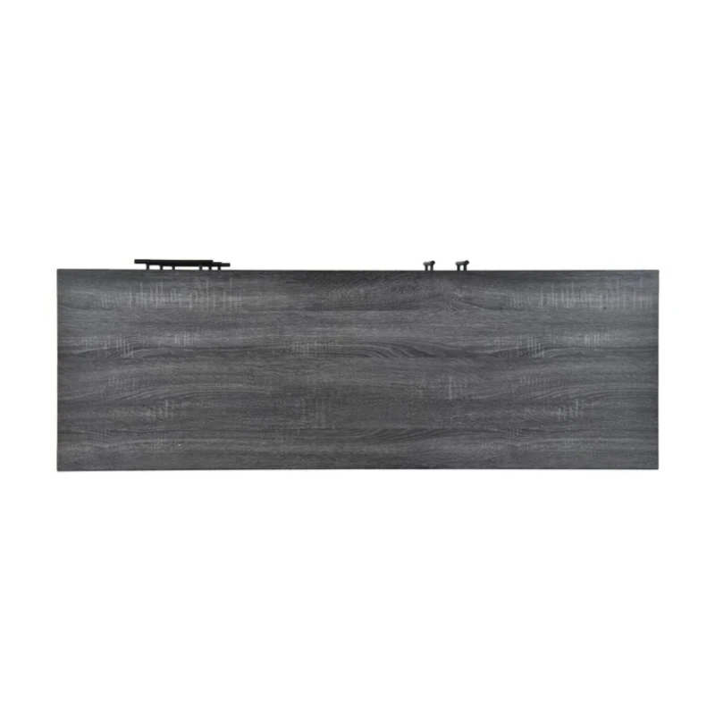 Vinsetto Modern Industrial Sideboard Buffet, Durable Iron Legs, Ample Storage, Easy Assembly, 55.50” W x 20.00” D x 29.50” H, Grey