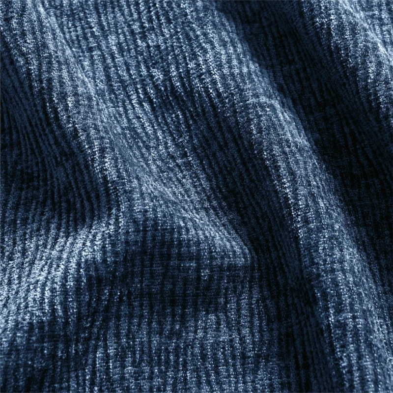 110" x 72" Luxury Chenille Upholstered Floor Couch Set with Foam-Filled, U Shaped Sofa for Living Room, Free Combination, Navy