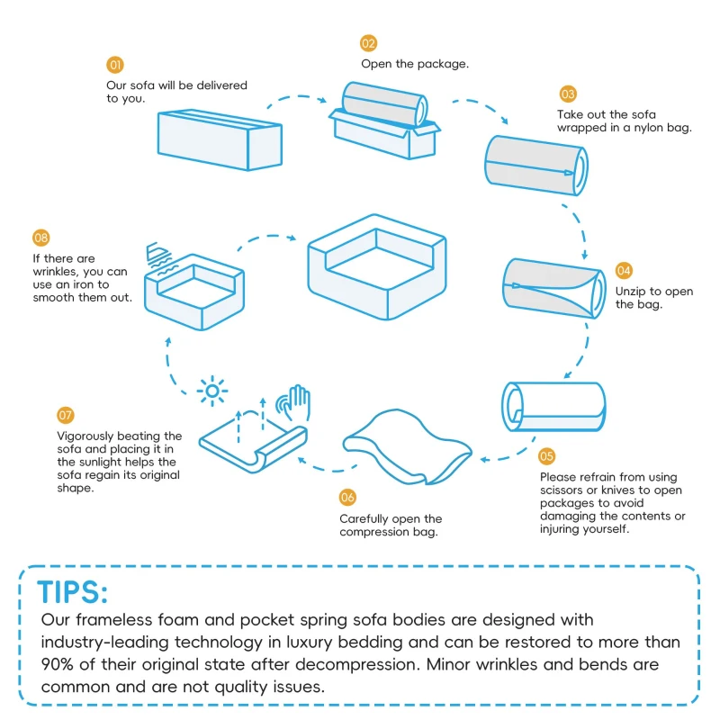 Oversized Modular Sectional Sofa with 3-Piece Free Combination, Convertible Sleeper Couch for Living Room, 156" L x 47.5" W x 24.5" H, Beige
