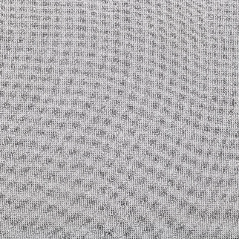 104" 4-Seater Modern Linen Fabric Sofa with Armrest Pockets and 4 Pillows, Minimalist Style, 104″ L x 33″ W x 34.5″ H, Light Gray