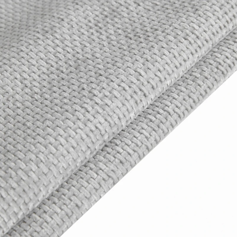 119" x 55" Modern Oversized Sectional Sofa with 2 Free Pillows and Chaise, L-Shaped 5-Seat Chenille Indoor Furniture for Living Room, Light Gray