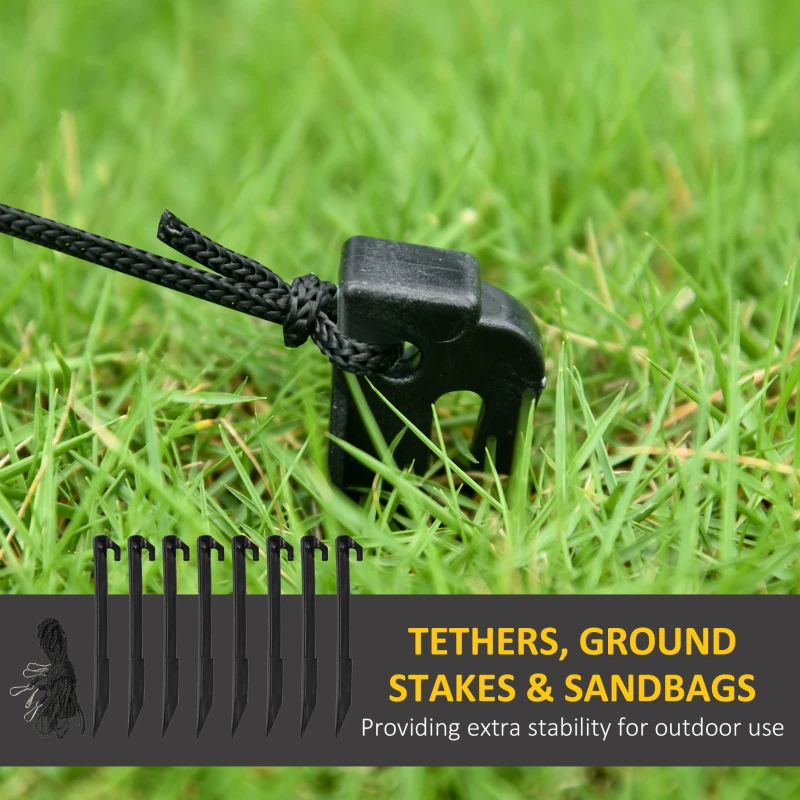 Outsunny 6.1' Inflatable Three Snowmen with Sign Each, Blow-Up Outdoor Christmas Display w/ LED Lights for Party