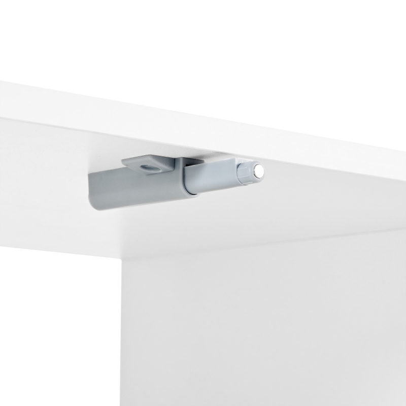 TV Stand with Fluted Tempered Glass Doors for TVs Up to 95", Media Console with APP-Controlled LED Light, 87" L x 16" W x 16" H, White