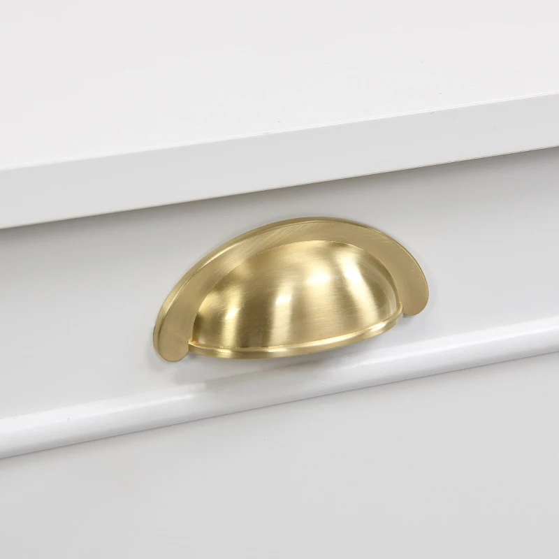 Vinsetto Modern Large Wall Unit Entertainment Center with Bookshelves for TVs Up to 78", 4-in-1 TV Stand with Cabinets, Open Shelves, White