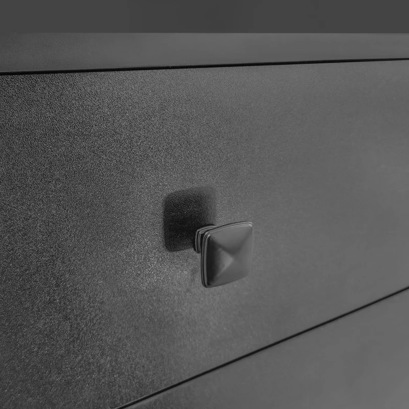 Vinsetto 27.5''W Narrow Hall Tree with Flip Drawer, Multi-functional Coat Rack with 4 Hanging Hooks & Adjustable Shoe Storage Cabinet for Hallway, Black