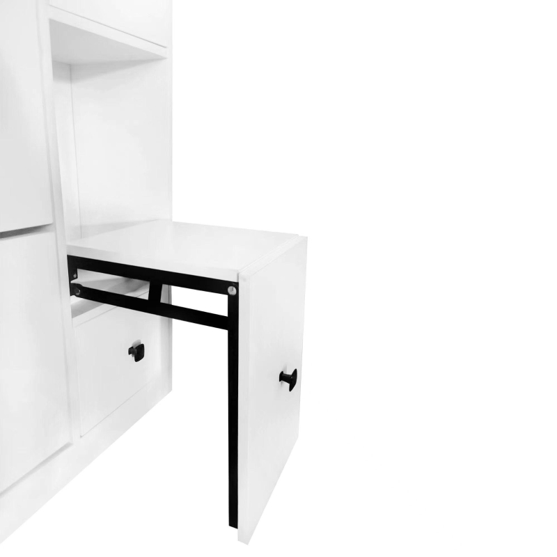 Vinsetto Versatile Shoe Cabinet with 3 Flip Drawers, Pull-Down Seat, and Adjustable Shelves, 47" L x 9.5" W x 47.5" H, White
