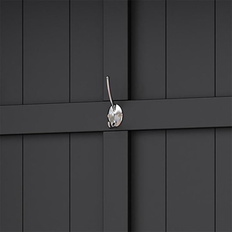 Vinsetto Wooden Entryway Hall Tree with Storage Bench, 6 Hooks, Shoe Cabinet with 13 Compartments, Elegant Coat Rack, 59" L x 18" W x 79" H, Black