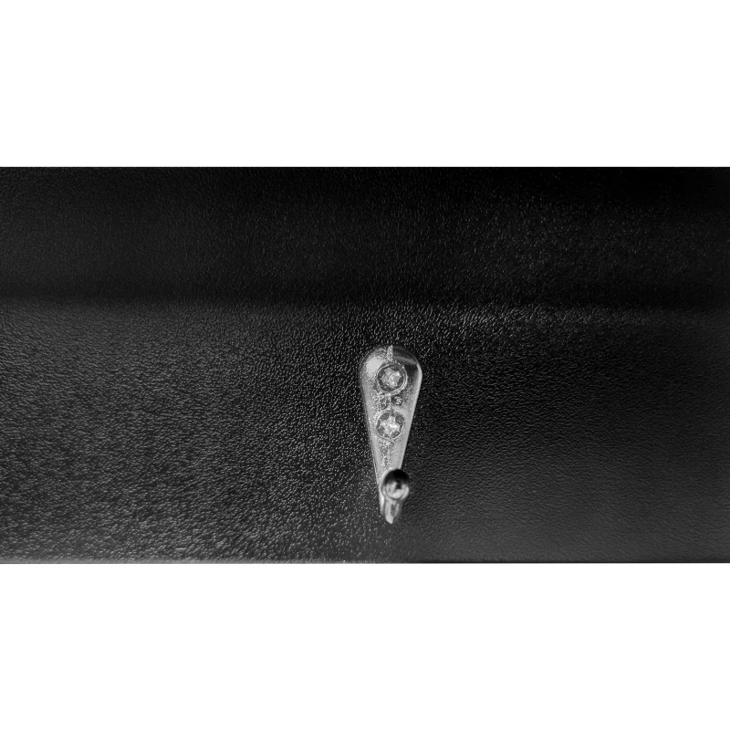 Vinsetto Contemporary Shoe Cabinet with Open Storage Platform, 3 Drawers and 4 Hooks, Tempered Glass Hall Tree, 55" L x 7" W x 82" H, Black