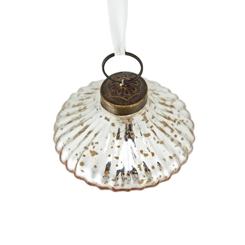 2.5" Set of 12 Christmas Ball Ornaments for Holiday Party Decorations, Glass Decorative Hanging Set, Multicolor